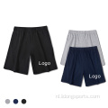 Aangepast logo Solid Color Mens Summer Shorts